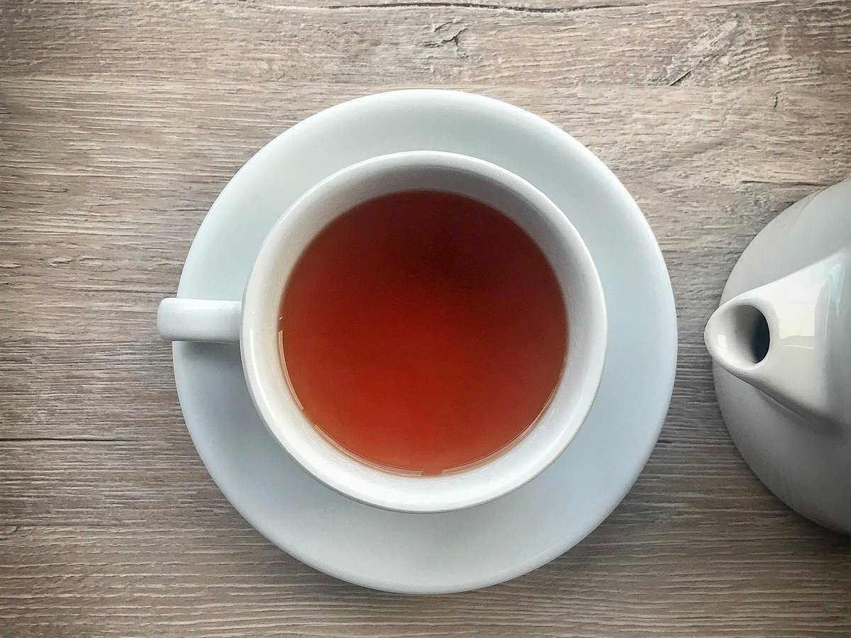 A black coffee served at The Alpine